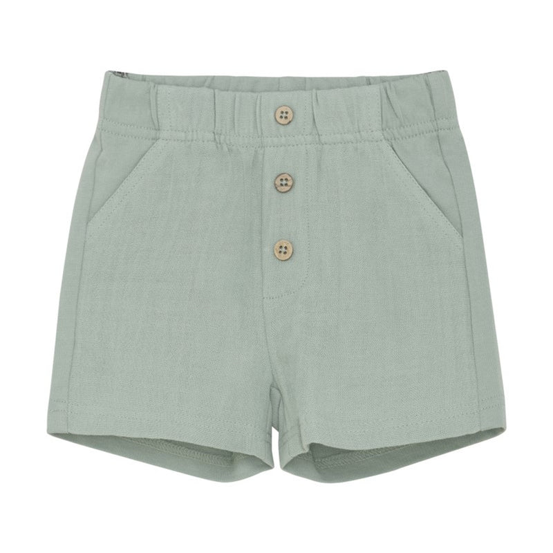 Infant Boy Shorts Muslin | Jadeite | En Fant-1