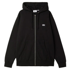 Obey 'Established Works' Zip-Up Hoodie - Black-1