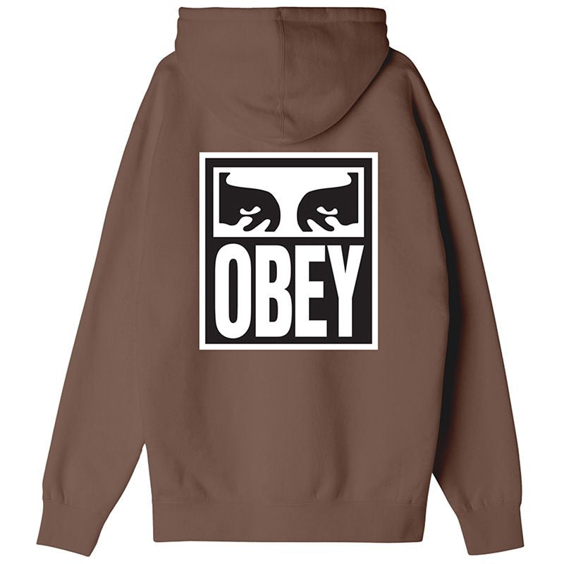 Obey 'Eyes Icon' Hoodie - Sepia-2