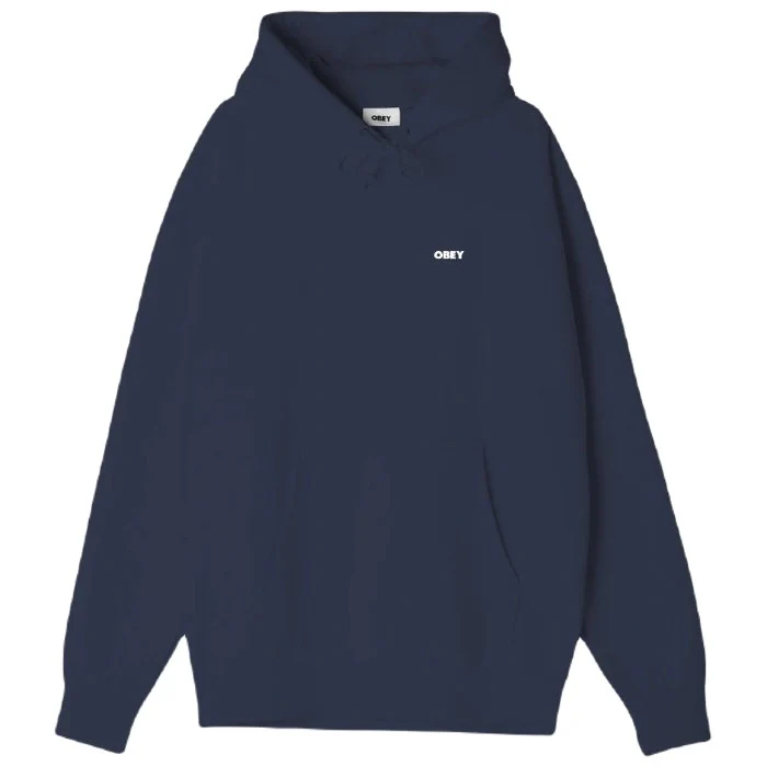 Obey 'Bold' Hoodie - Academy Navy-1