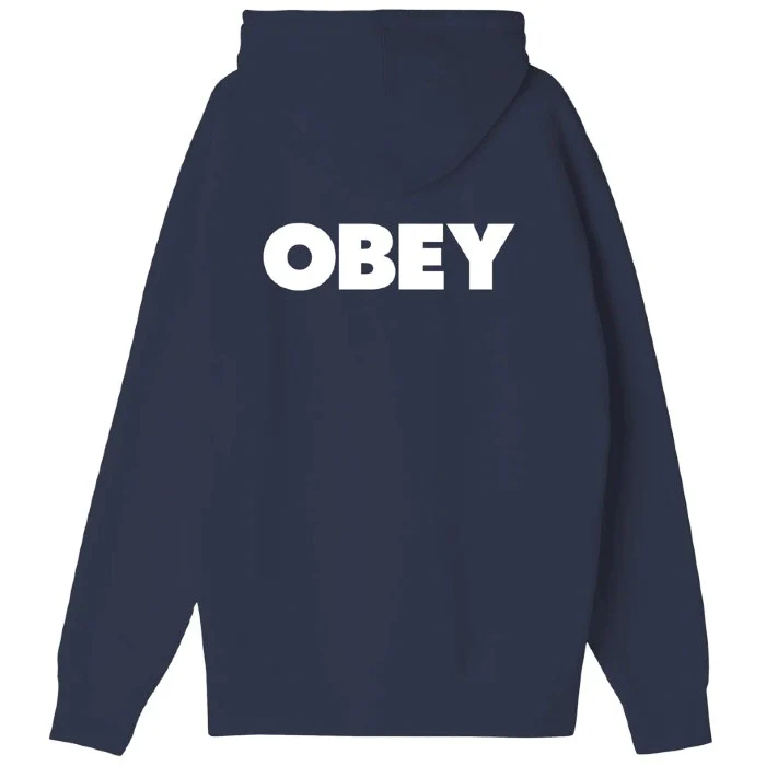 Obey 'Bold' Hoodie - Academy Navy-2