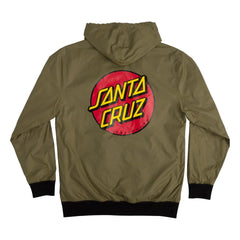 Santa Cruz 'Dot' Windbreaker - Olive-2