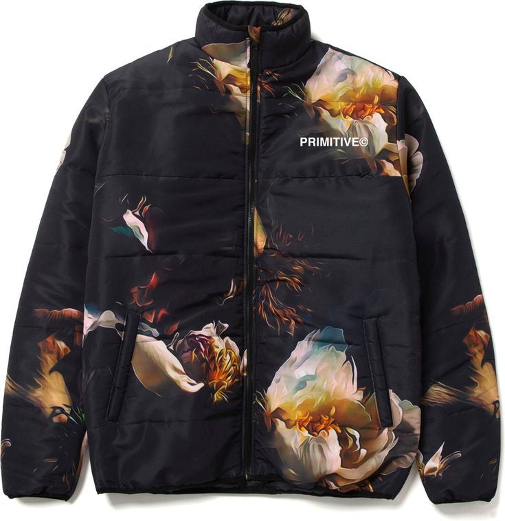 Primitive 'Revival' Puffer Jacket - Black-1