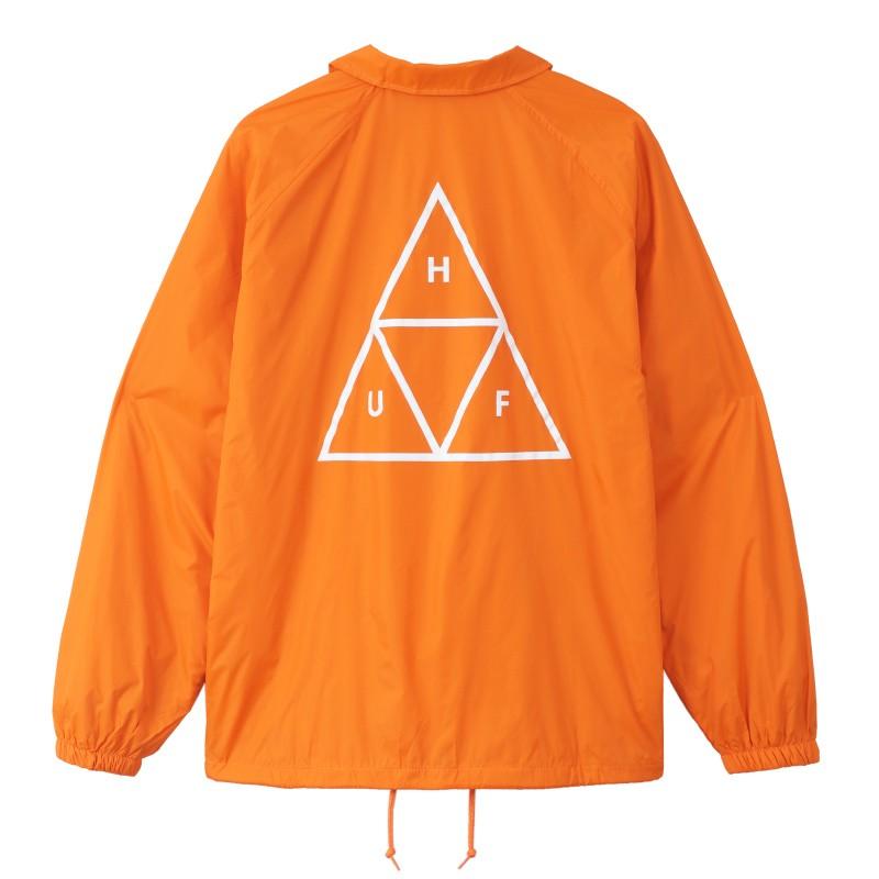 HUF 'Triple Triangle' Windbreaker - Orange-2