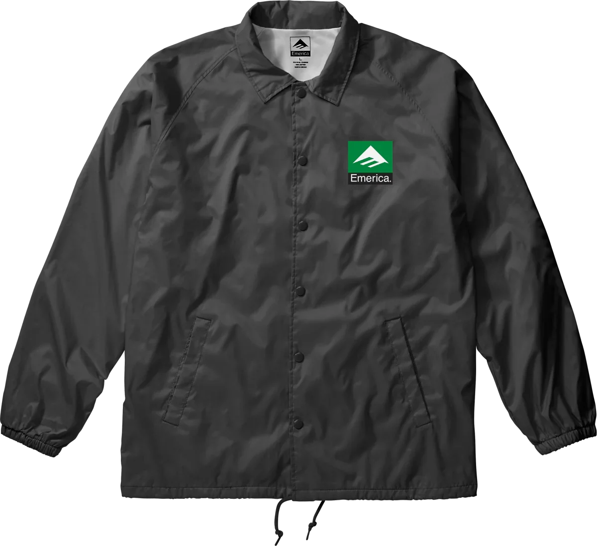Emerica 'Classic Combo' Windbreaker - Black-1
