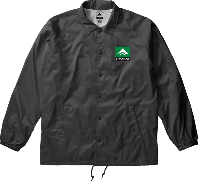 Emerica 'Classic Combo' Windbreaker - Black-1