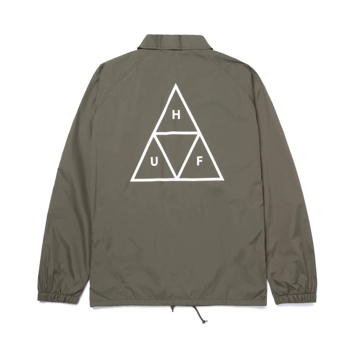HUF 'Triple Triangle' Windbreaker - Olive-2