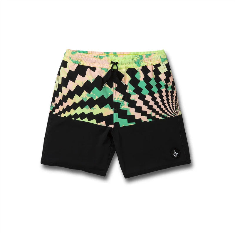 Volcom 'Horizon' Swimshorts - Black (KIDS)-1