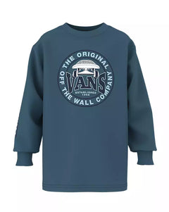 Vans 'Off The Wall Co.' Sweatshirt - Navy (KIDS)-1