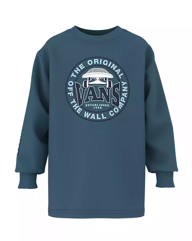 Vans 'Off The Wall Co.' Sweatshirt - Navy (KIDS)-1