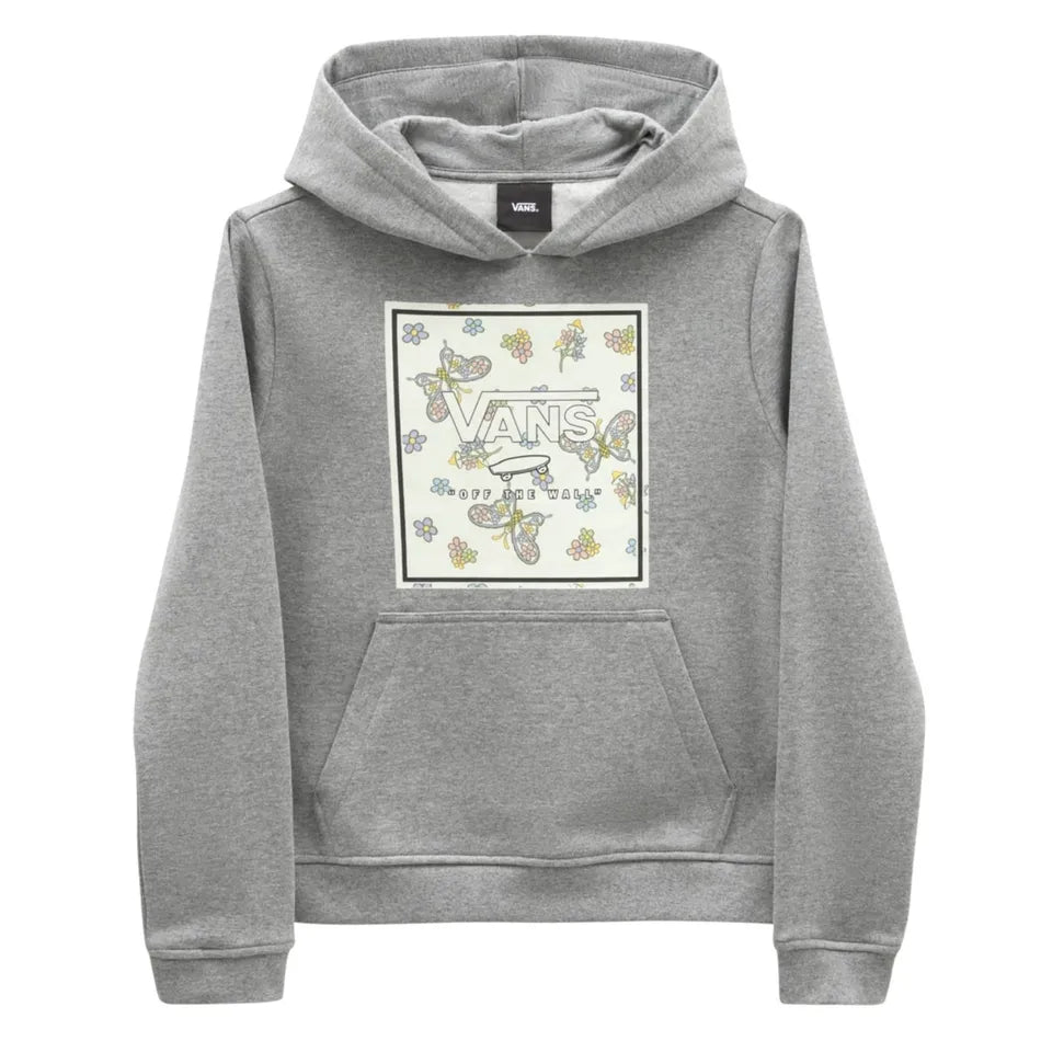 Vans 'Butterfly Flora' Hoodie  - Grey (KIDS)-1