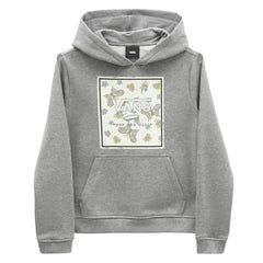 Vans 'Butterfly Flora' Hoodie  - Grey (KIDS)-1