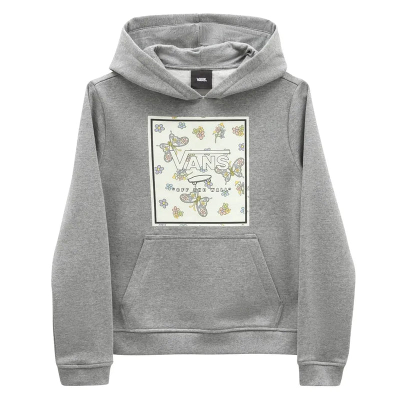 Vans 'Butterfly Flora' Hoodie  - Grey (KIDS)-1