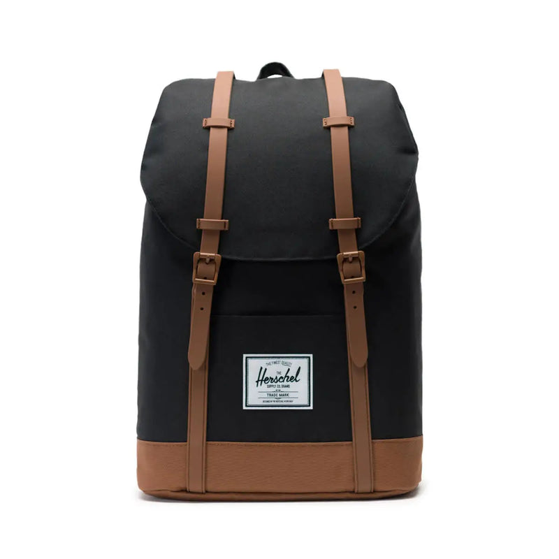 Herschel Supply Co. 'Retreat' Backpack - Black/Saddle Brown-1