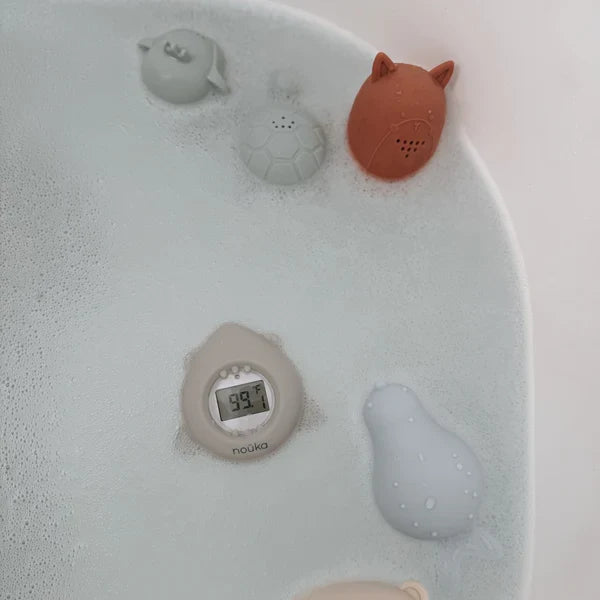 Bathtub Safety Thermometer Shark | Light Storm | Noüka-5