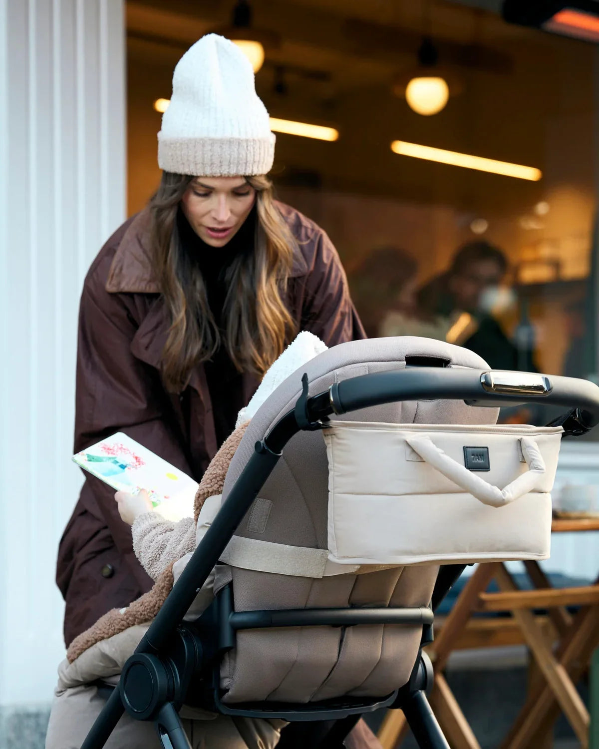 Stroller Organizer | Oat | 7AM-3