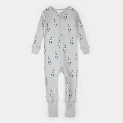 Rocket Print on Lunar Rock Convertible Sleeper | Petit Lem-1