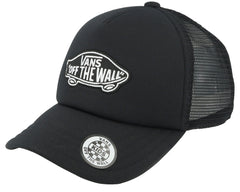 Vans 'Classic Patch' Trucker Cap - Black (KIDS)-1