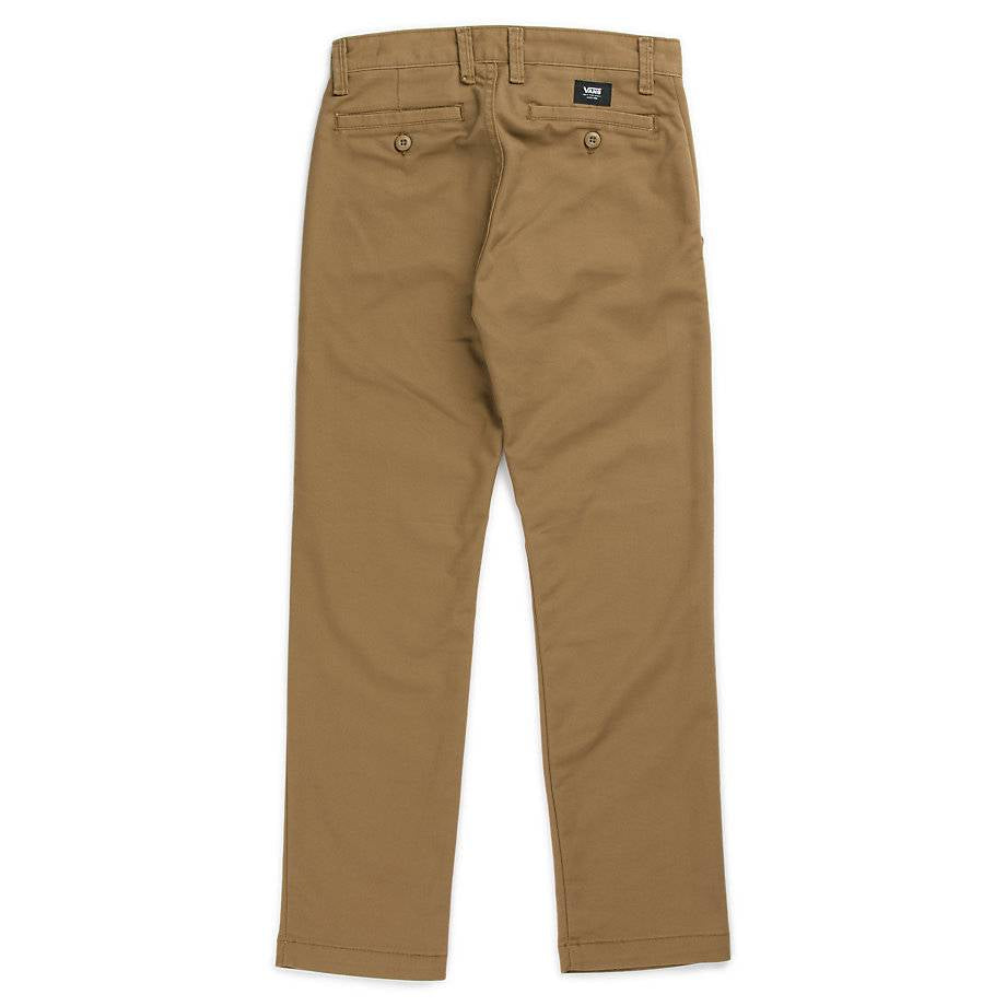 Vans 'Authentic' Chino Pants - Dirt (KIDS)-2