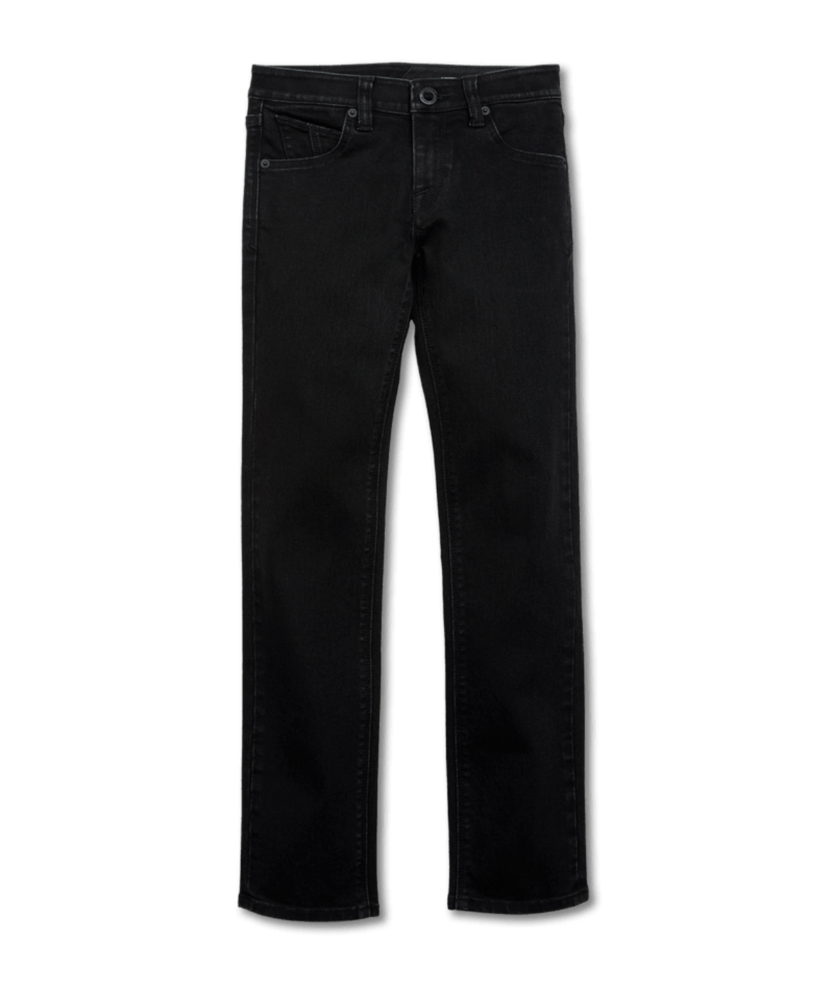 Volcom 'Vorta' Jeans - Black (KIDS)-1
