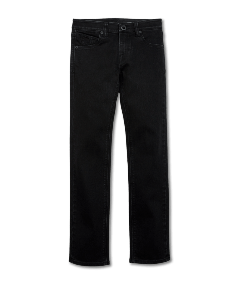 Volcom 'Vorta' Jeans - Black (KIDS)-1