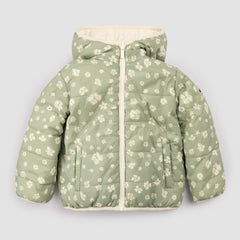 Reversible Jacket | Sage Floral Print on Birch | Miles the Label-4