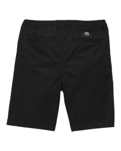 Vans 'Range' Elastic Waist Shorts - Black (KIDS)-2