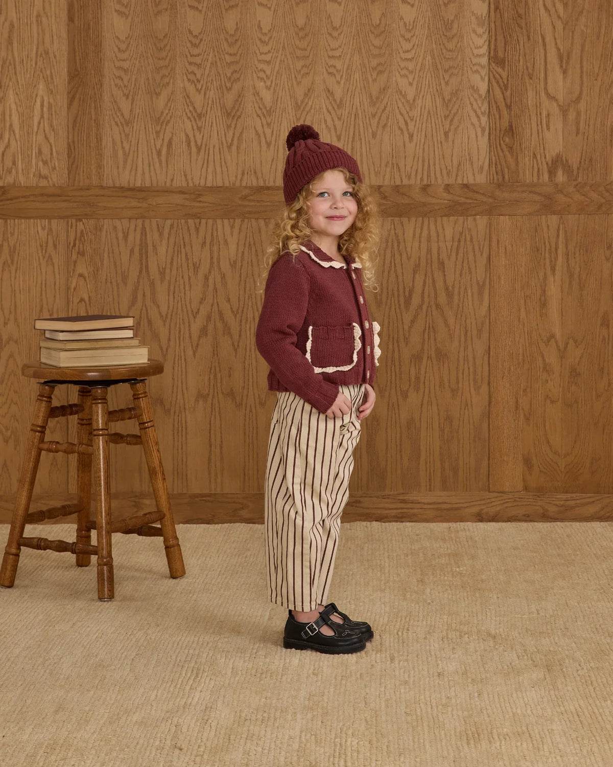 Beanie | Burgundy | Rylee & Cru-2