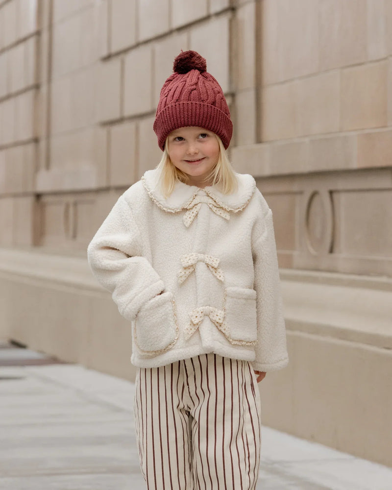 Beanie | Burgundy | Rylee & Cru-3