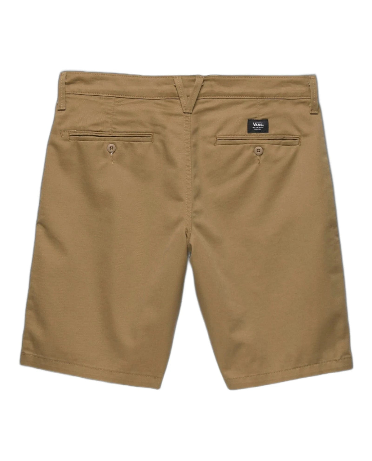 Vans 'Authentic' Stretch Chino Shorts - Dirt (KIDS)-2