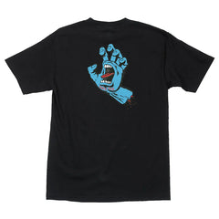 Santa Cruz 'Screaming Hand' Tee - Black (KIDS)-2