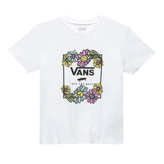 Vans 'Elevated Floral' Tee - White (KIDS)-1