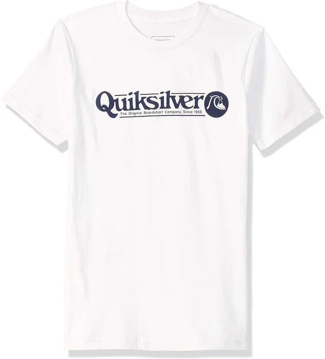 Quiksilver 'Art Tickle' Tee - White (KIDS)-1