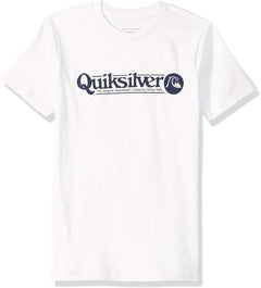Quiksilver 'Art Tickle' Tee - White (KIDS)-1
