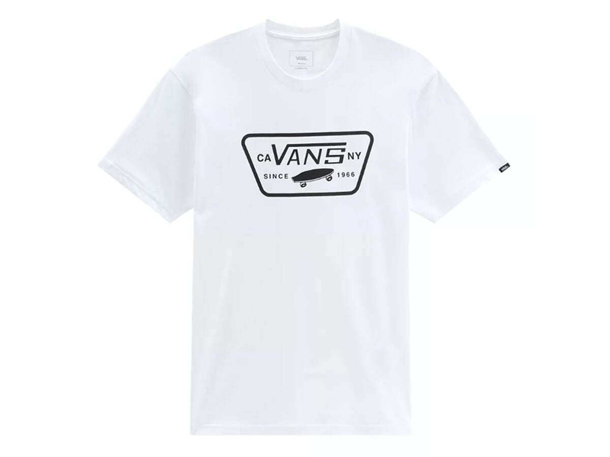 Vans 'Full Patch' Tee - White (KIDS)-1