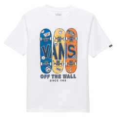 Vans 'Boardview' Tee - White (KIDS)-1
