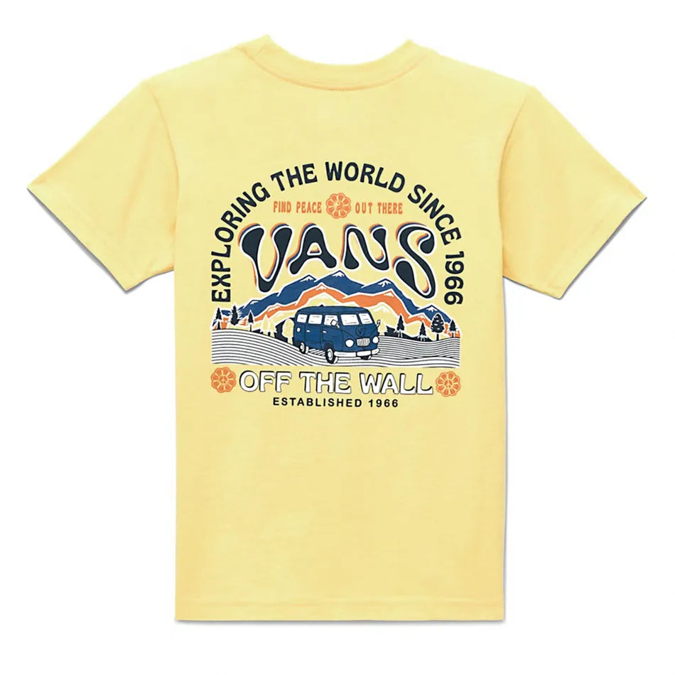Vans 'Get There' Tee - Yellow (KIDS)-2
