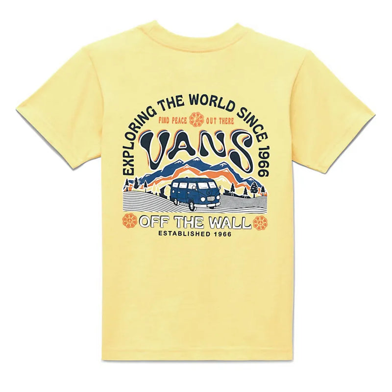 Vans 'Get There' Tee - Yellow (KIDS)-2