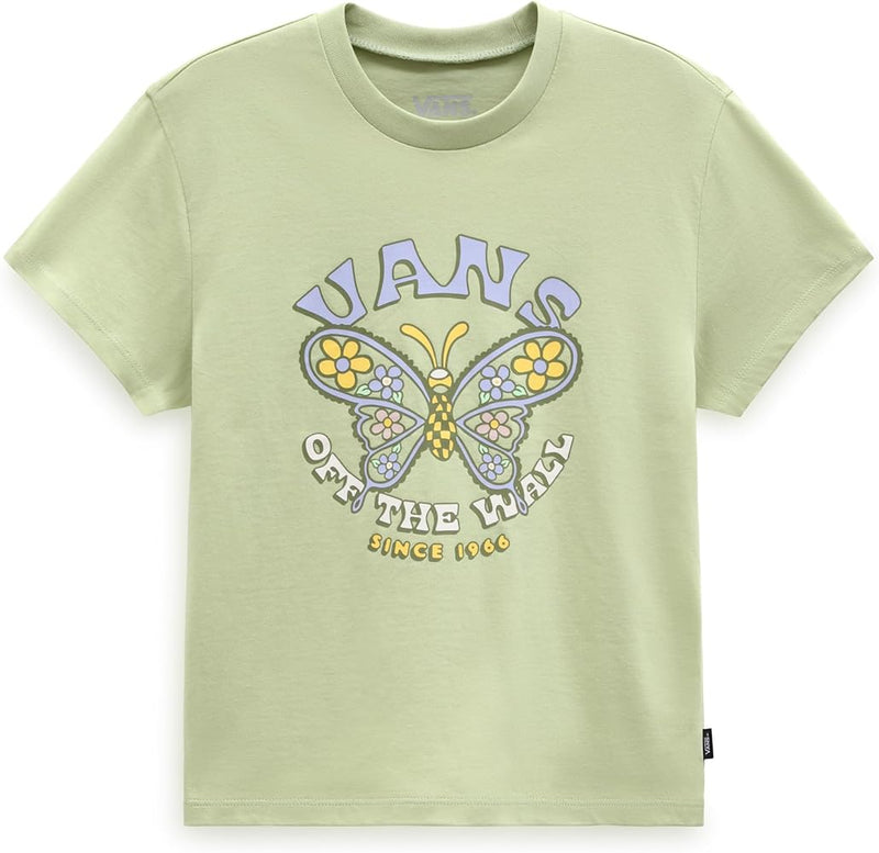 Vans 'Paisley Fly' Tee - Light Green (KIDS)-1