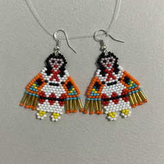 American Kachina Doll Girl Woman White-1