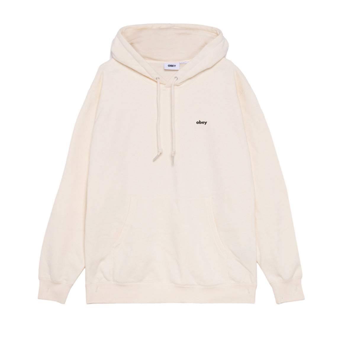 Obey 'Dalmation' Hoodie - Unbleached-1