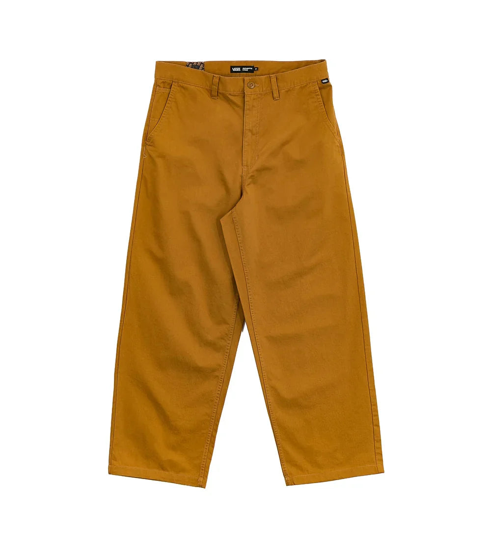 Vans 'Authentic' Chino Baggy Pants - Golden Brown-1