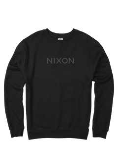 Nixon 'Wordmark' Sweatshirt - Black-1