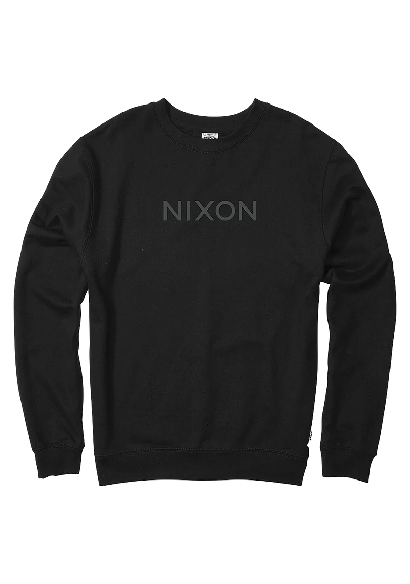 Nixon 'Wordmark' Sweatshirt - Black-1
