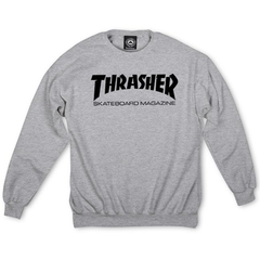 Thrasher 'Mag Logo' Sweatshirt - Grey-1