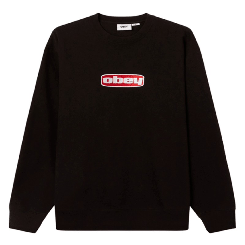 Obey 'Dago' Sweatshirt - Black-1