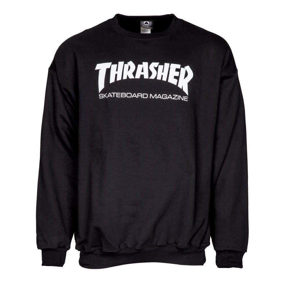 Thrasher 'Mag Logo' Sweatshirt - Black-1