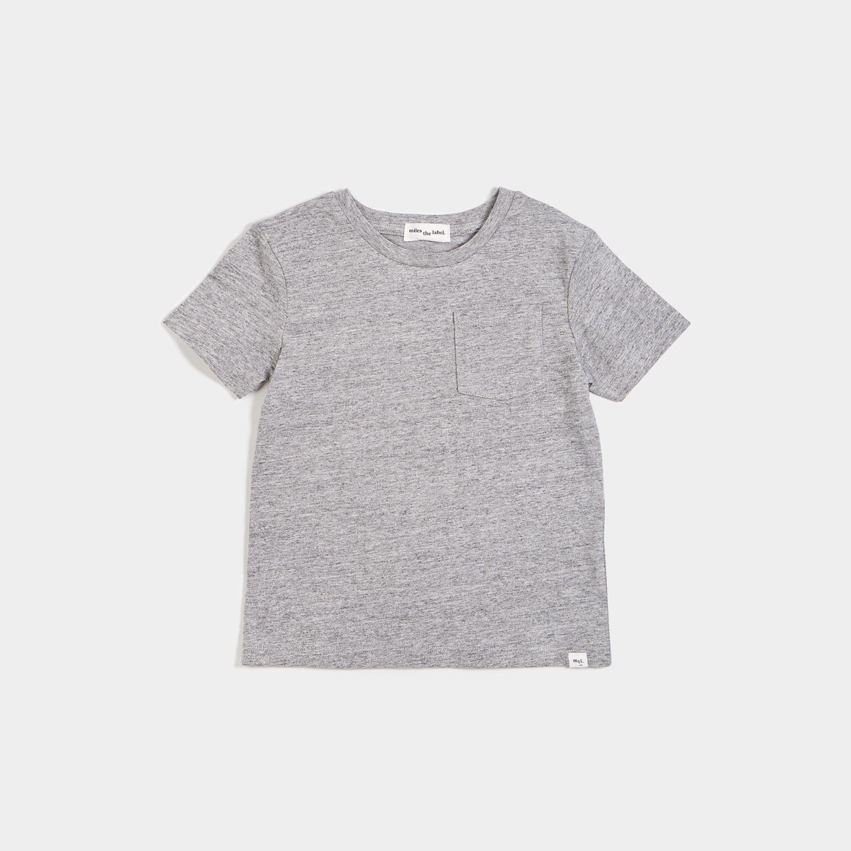 Basic Heather Grey T-Shirt | Miles The Label-1