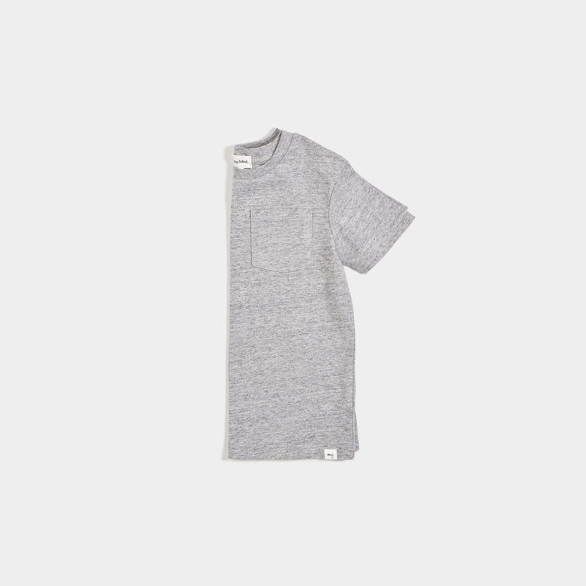 Basic Heather Grey T-Shirt | Miles The Label-2