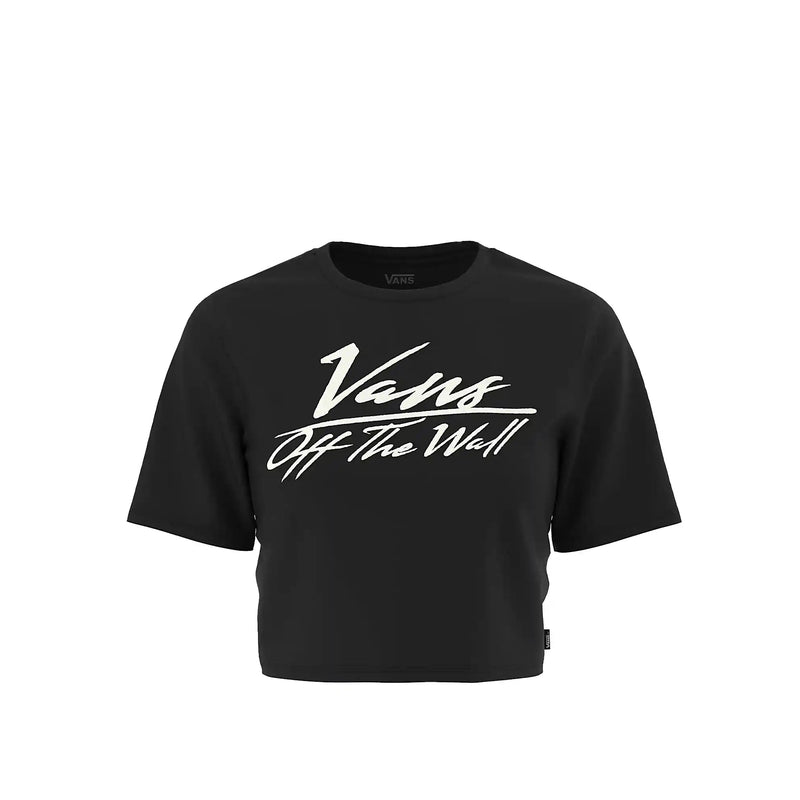 Vans 'Go Anywhere' Cropped Tee - Black-1